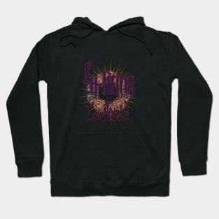 The Queen of Los Angeles -PrplGold Hoodie